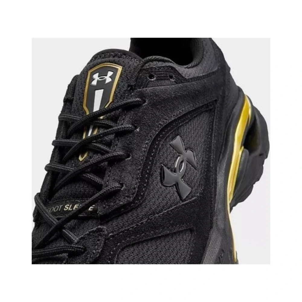 Under‎ Armour Apparition HOVR 3027596-001 M9/W10.5 Running Shoes Black Sneakers